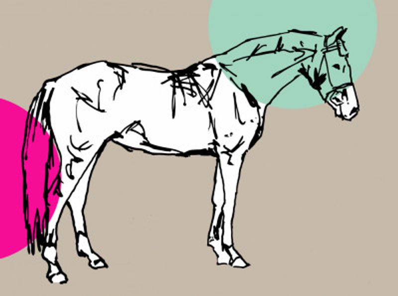 A Very Modern Horse Dots 1