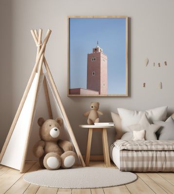 Minaret And Mosque In Morocco