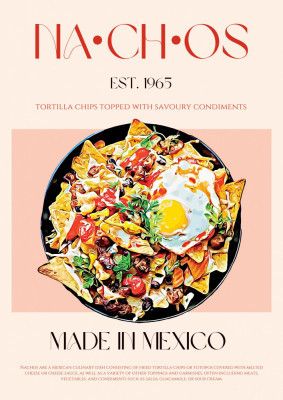 Colorful Mexican Nachos