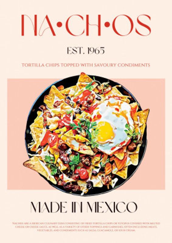 Colorful Mexican Nachos