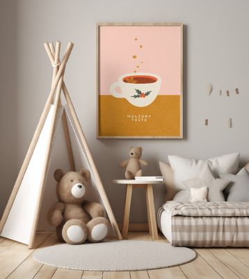 Mulled wine mug. Holiday Taste