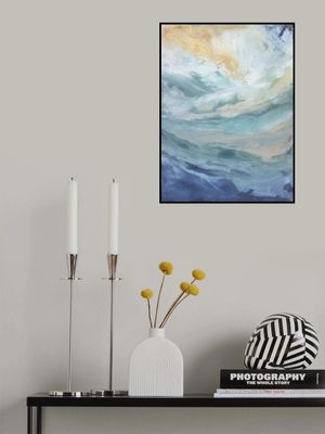 Evoking Ocean Waves and Sky