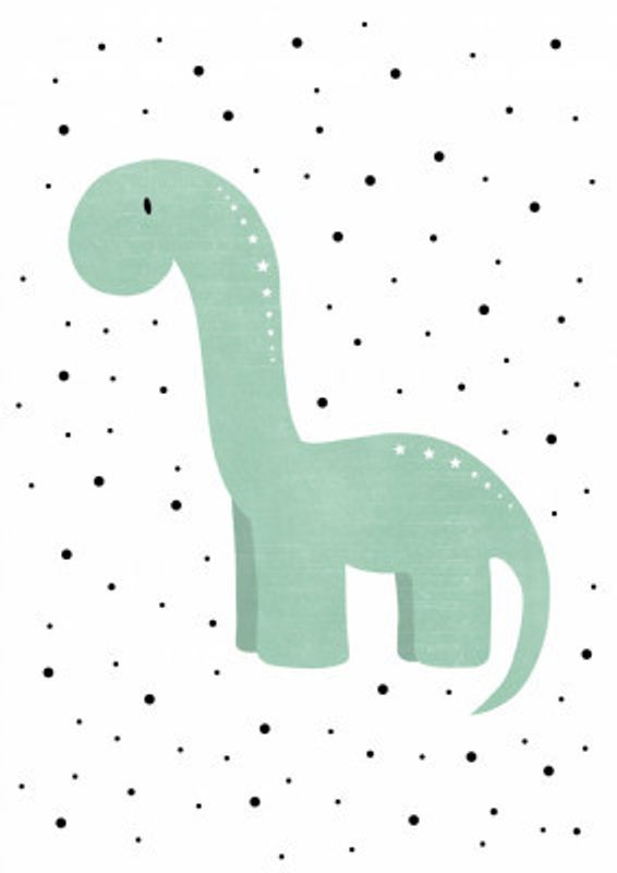 Dinosaur and Dots