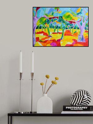 Olive Groove, Tamara Jare, oil on canvas