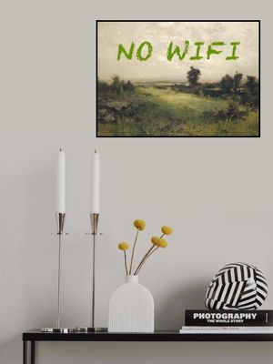 No WiFi / Oil Painting Landscape