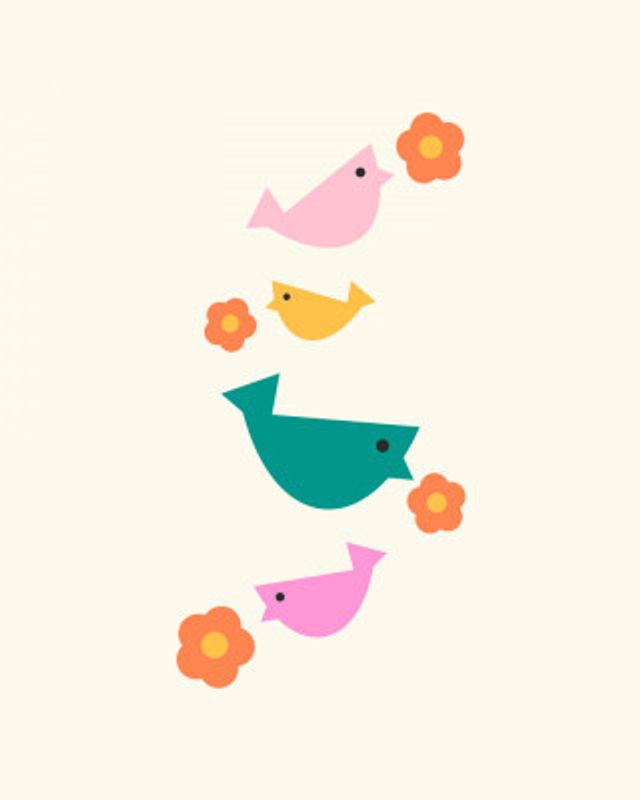 Birds &amp; Flowers