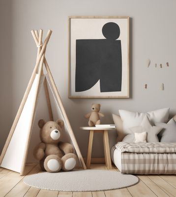 Black expressive form 9