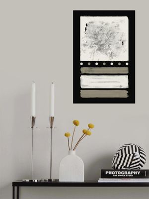 Midnight Cream Delight Abstraction