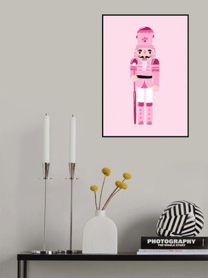 Pink Nutcracker Charm