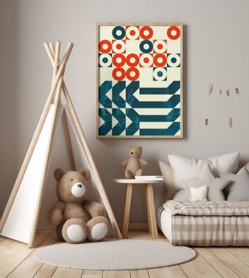 Vibrant Geometric Patterns