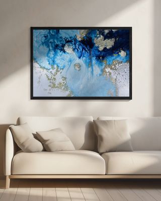 Statement Art - Blue Haven Reef