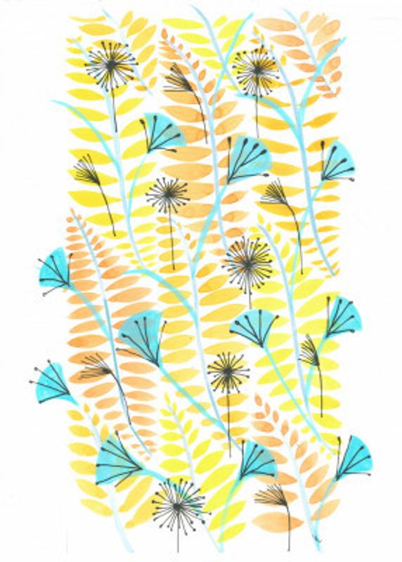 Basic Flowers Simple Leaves