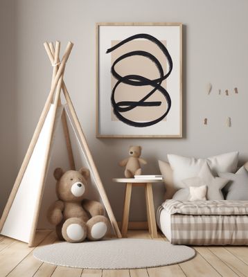 Bold Abstract Line Art