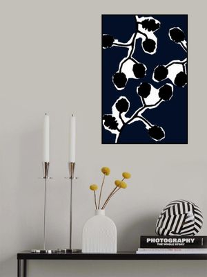 Black Floral Silhouette 2