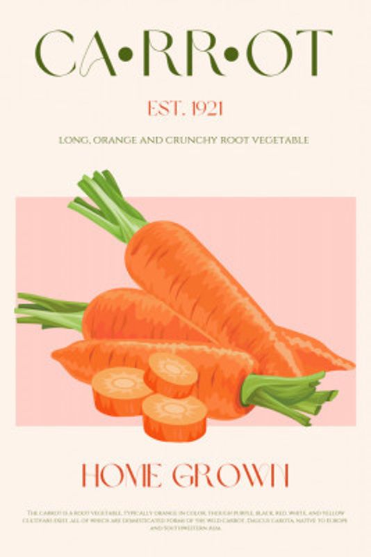 Orange Harvest Charm