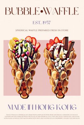 Bubble Waffle Delight