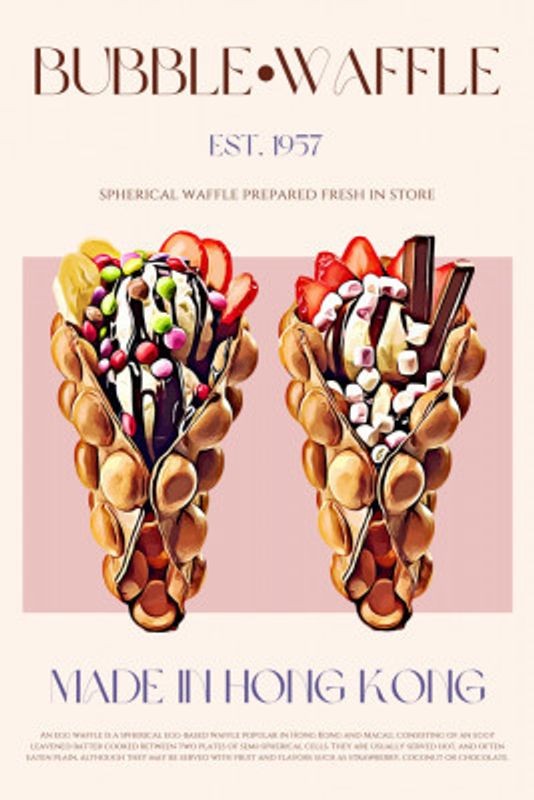 Bubble Waffle Delight