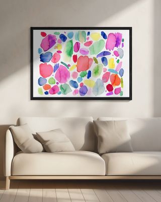 Watercolour Abstract Summer Color Joy