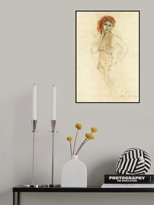 Sketch of a Standing Female Figure