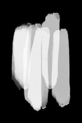 Monochrome Brushstrokes