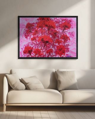 cockscomb oil on canvas