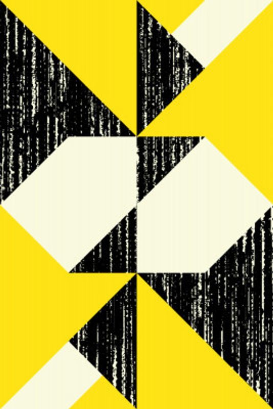 Geometric Shapes with a Black Textured