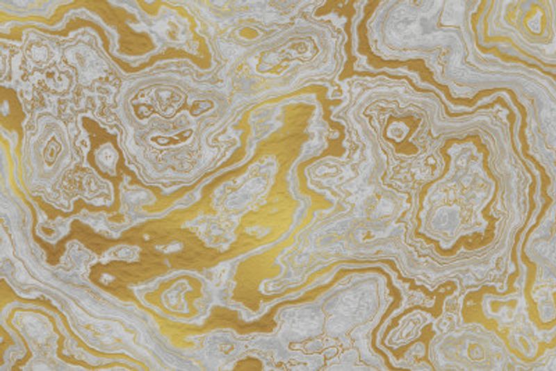 Calcatta Oro White and Gold Marble Texture Ii