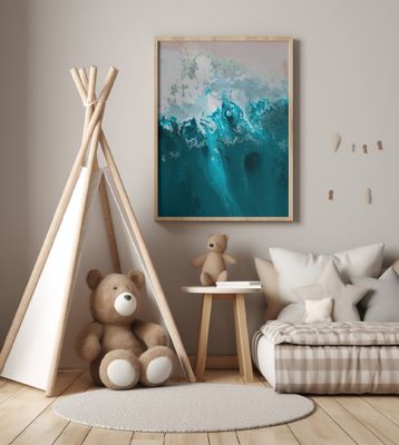 Water Vibrant Aqua  Drop Off Trickle