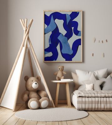 Abstract Brush Strokes 65X