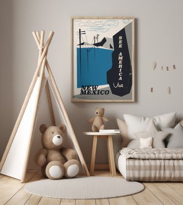 New Mexico Travel Poster