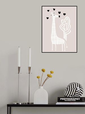 Cool giraffe neutral colors