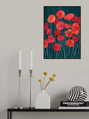 Red poppies