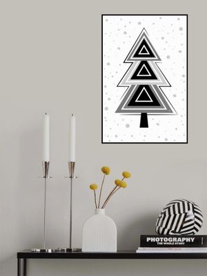 Geometric Grey Tree