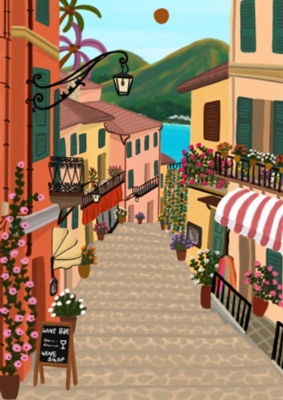 Charming Mediterranean Village