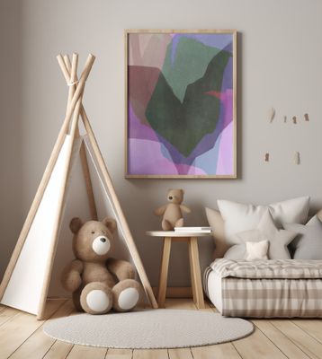 Abstract Dipped Landscape 5