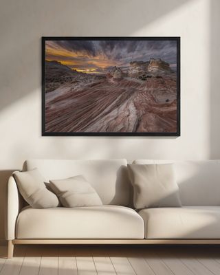 Last light at White Pocket