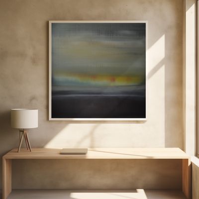 Between the Dreaming               Oil On Canvas                 64%22 X 64%22