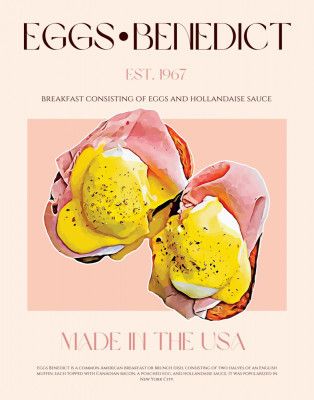 Eggs Benedict Print