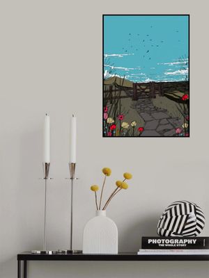 Stone Path Wildflowers