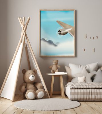 Starry Night Sky Within A Cave