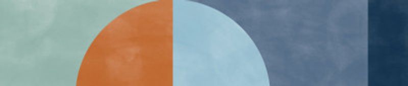 Geometric Shapes With A Vintage Aesthetic