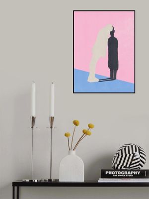 Silhouette of Two Figures