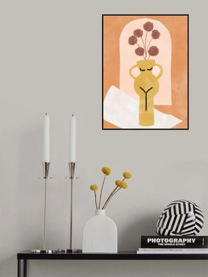 Stylized Vase Resembling A Female Form