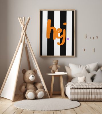 Bold Greeting Stripes