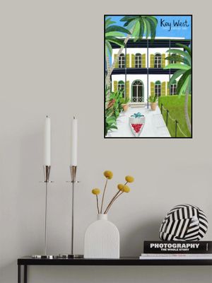 Ernest Hemingways Home, Key West Hemingway, Florida by Artist Carla Daly
