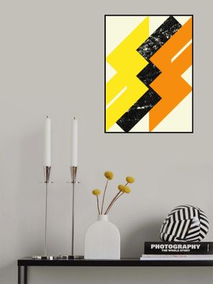 Geometric Design with Bold Angular Shapes