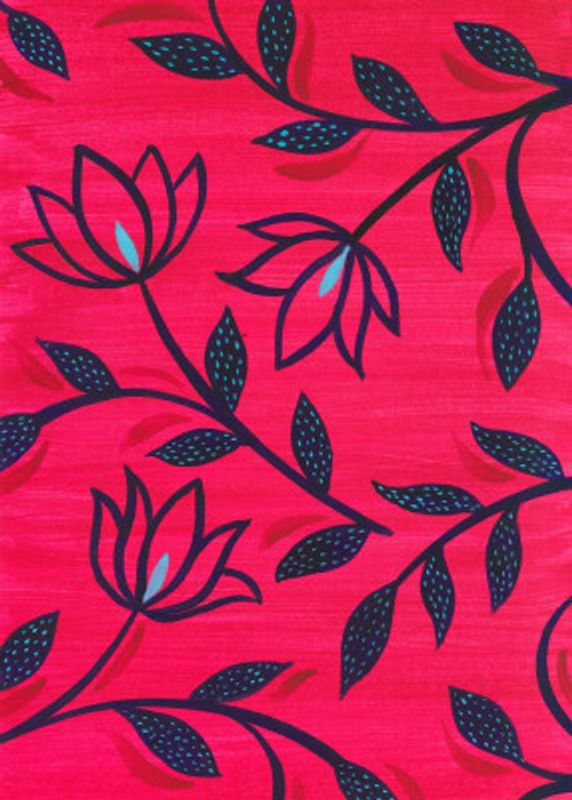 Leaf and Flower Pattern 1