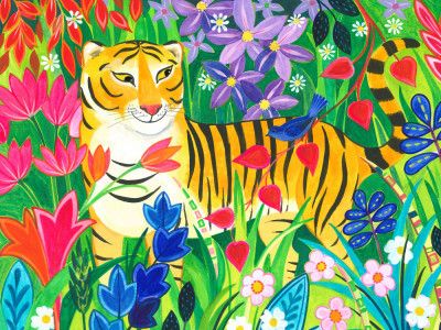 Tropical Animals Tiger