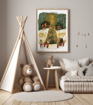 Oh Joy Christmas Tree Lighting