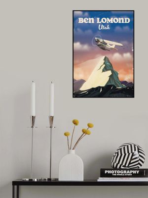 Ben Lamond Utah Travel Poster